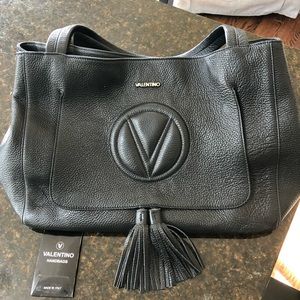 Valentino tote with tassels